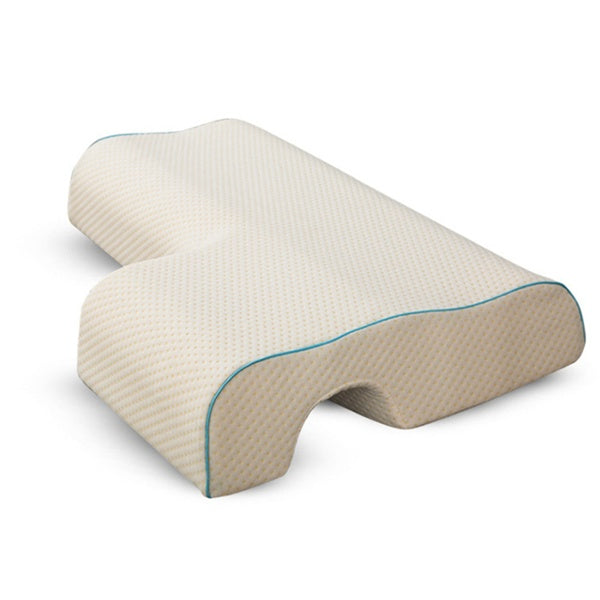 Ergonomic Memory Foam Pillow, Romantic Rest Pillow for Couples, Cervical Cushion