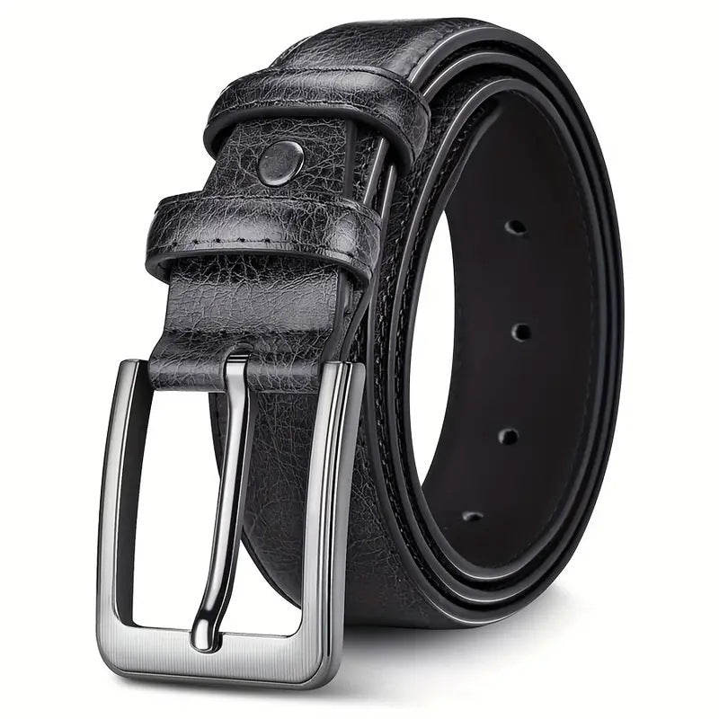 Men's Retro Pin Buckle Belt Simple All-match