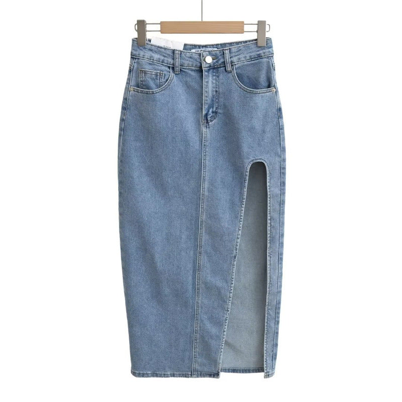 Fashion Personality Street Denim Skirt Women