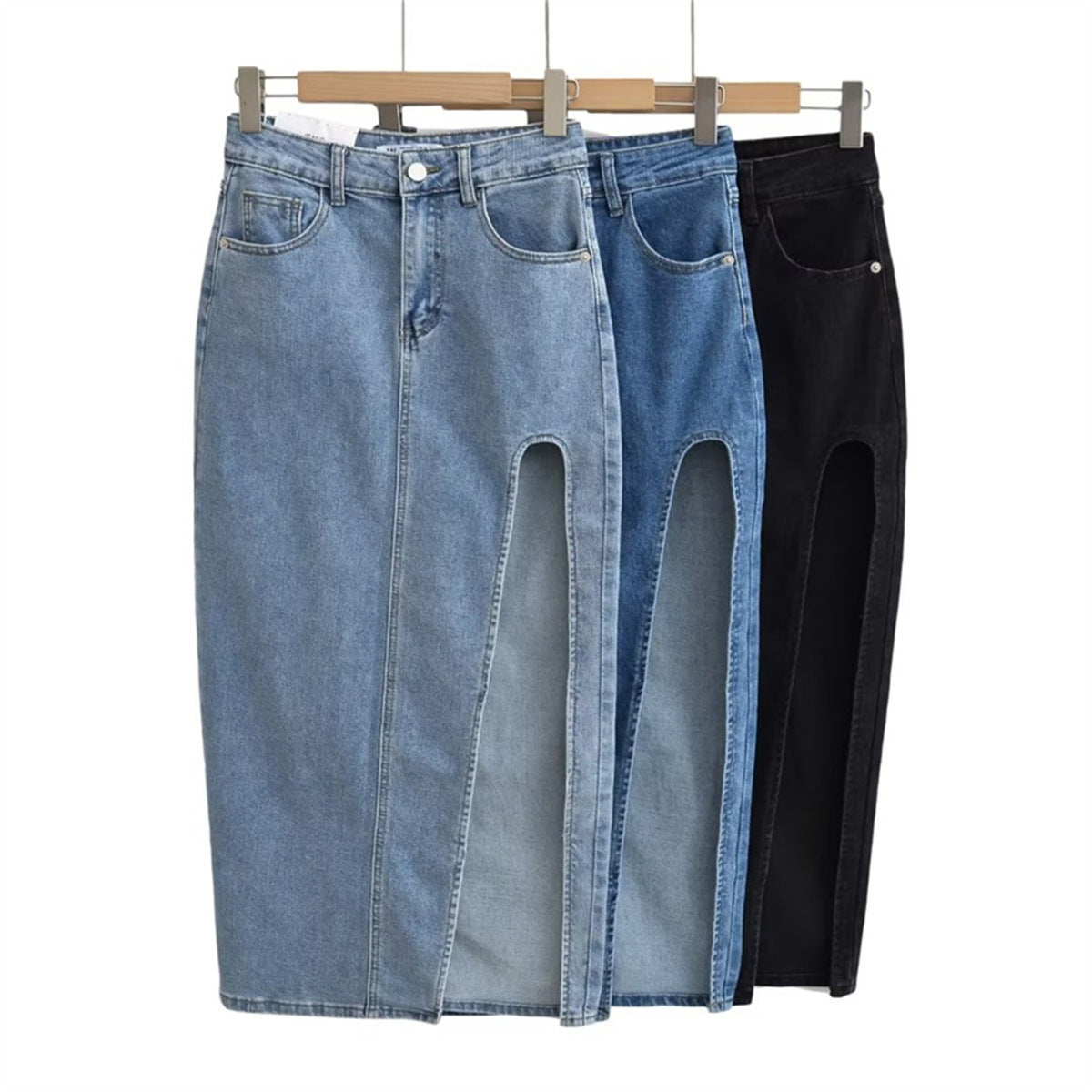 Fashion Personality Street Denim Skirt Women